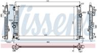 68522 NIS - Chłodnica wody NISSENS MAZDA 5MM