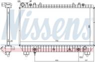 69095 NIS - Chłodnica wody NISSENS CHEVROLET 