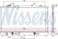 69465 NIS - Chłodnica wody NISSENS MAZDA