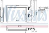 707076 NIS - Nagrzewnica NISSENS MITSUBISHI OUTLANDER