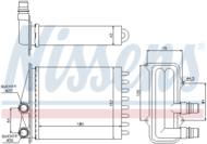 73468 NIS - Nagrzewnica NISSENS NISSAN