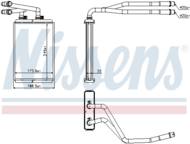 73990 NIS - Nagrzewnica NISSENS PSA