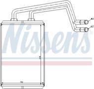 77612 NIS - Nagrzewnica NISSENS HYUNDAI