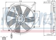 85151 NIS - Wentylator chłodnicy NISSENS DB