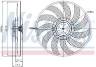 85638 NIS - Wentylator NISSENS VAG