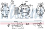 890036 NIS - Kompresor klimatyzacji NISSENS TOYOTA