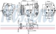 890058 NIS - Kompresor Klimatyzacji Opel Astra J DELPHI-HARRISON