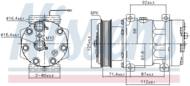 89129 NIS - Kompresor klimatyzacji NISSENS RENAULT