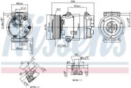 89323 NIS - Kompresor klimatyzacji NISSENS RENAULT