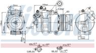 89341 NIS - Kompresor klimatyzacji NISSENS BMW