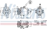 89591 NIS - Kompresor klimatyzacji NISSENS MITSUBISHI