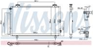 940013 NIS - Skraplacz klimat.NISSENS /z osuszaczem/ TOYOTA