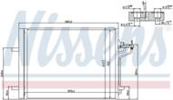 940183 NIS - Skraplacz klimat.NISSENS FORD