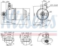 95077 NIS - Osuszacz klimatyzacji NISSENS DB