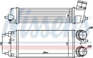 96553 NIS - Chłodnica powietrza (intercooler) NISSENS FORD