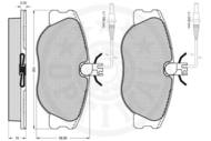 R10043 OPT - Klocki hamulcowe OPTIMAL 