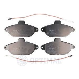 R10089 OPT - Klocki hamulcowe OPTIMAL (odp.GDB1216) PSA EVASION/JUMPY/SCUDO/ULYSSE 96-