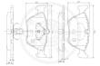 R10141 OPT - Klocki hamulcowe OPTIMAL (odp.GDB1264/GDB1404) BMW E39 2.0-3.5 96-03