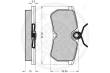 R10310 OPT - Klocki hamulcowe OPTIMAL (odp.GDB1354) Ford Focus 98- /tył/