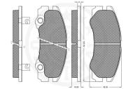 R10376 OPT - Klocki hamulcowe OPTIMAL 