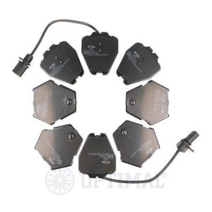 R12158 OPT - Klocki hamulcowe OPTIMAL /przód/ (odp.GDB1381) VAG A4 AVANT 97-01/A6 97-05/ALLROAD