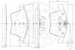 R12289 OPT - Klocki hamulcowe OPTIMAL /+CZ/ (odp.GDB1651) VAG TOUAREG 02-