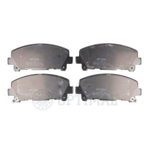 R12367 OPT - Klocki hamulcowe OPTIMAL (odp.GDB3477) HONDA ACCORD 08-