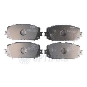 R12380 OPT - Klocki hamulcowe OPTIMAL h=54mm (odp.GDB3460) DAIHATSU/TOYOTA CHARADE 11-/RACTIS/YARIS