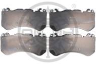 R12584 OPT - Klocki hamulcowe OPTIMAL /sys.BREMBO/ (odp.GDB1734) DB C216 CL-KLASA 06-