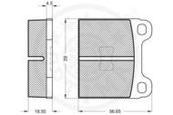 R2375 OPT - Klocki hamulcowe OPTIMAL 