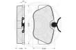 R9585 OPT - Klocki hamulcowe OPTIMAL (odp.GDB817) DB 190/W201