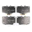 R9837 OPT - Klocki hamulcowe OPTIMAL (odp.GDB1133) TOYOTA LAND CRUISER 90-96