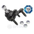 G3-955 - Sworzeń wahacza OPTIMAL /przód L/ VAG GOLF V/OCTAVIA 04- +nakrętki cert.TUV