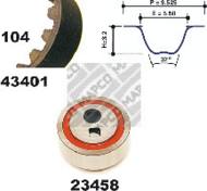 23401M - Zestaw rozrządu MAPCO 104x17