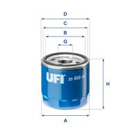 23.650.00 - Filtr oleju UFI (OEM QUALITY) GM/VAUXHALL