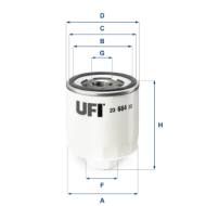 23.664.00 - Filtr oleju UFI (OEM QUALITY) FORD