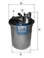 24.451.00 - Filtr paliwa UFI (OEM QUALITY) VAG A4 04-08/A6 04-11