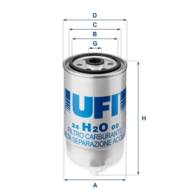 24.H2O.00 - Filtr paliwa UFI (OEM QUALITY) (prod.OE 46797378) water eliminator ALFA ROMEO/PSA/FIAT/LA-