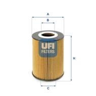 25.210.00 - Filtr oleju UFI (OEM QUALITY) /wkład/ PORSCHE 911 08-