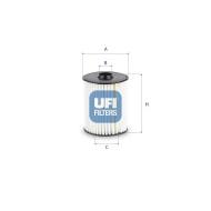 25.228.00 - Filtr oleju UFI (OEM QUALITY) /wkład/ FIAT DUCATO