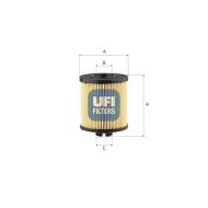 25.283.00 - Filtr oleju UFI (OEM QUALITY) /wkład/ GM/RENAULT/VAUXHALL