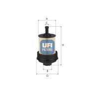 25.285.00 - Filtr oleju UFI (OEM QUALITY) /wkład/ ALFA ROMEO