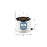 27.G33.00 - Filtr powietrza UFI (OEM QUALITY) VAG