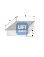 30.190.00 - Filtr powietrza UFI (OEM QUALITY) /silniki D/TiD/TtiD/ SAAB/CADILLAC