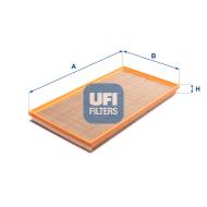 30.A67.00 - Filtr powietrza UFI (OEM QUALITY) DB