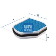 34.270.00 - Filtr kabinowy UFI (OEM QUALITY) /antybakteryjny/ CHRYSLER/DB