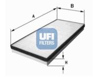 53.137.00 - Filtr kabinowy UFI (OEM QUALITY) MERCEDES BENZ, VOLKSWAGEN