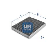 54.170.00 - Filtr kabinowy UFI (OEM QUALITY) /węglowy/ FORD B-MAX/FIESTA 08-