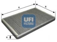 54.174.00 - Filtr kabinowy UFI (OEM QUALITY) /węglowy/ RENAULT