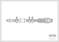 19018155 COR - Przewód hamulcowy CORTECO /przód/ C25 87- DUCATO 86-94/J5 83-/TALENTO 88-94